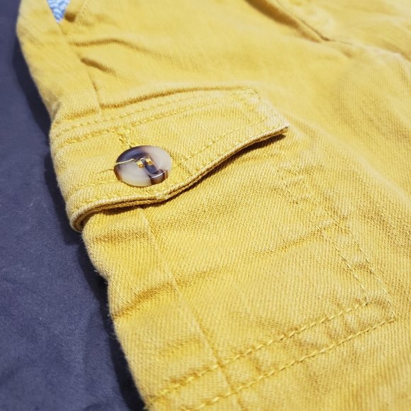 Vintage Jeans Denim Tangerine Mini Club Bows & Arrows 2-3 Year Size Stretch - Picture 4 of 6